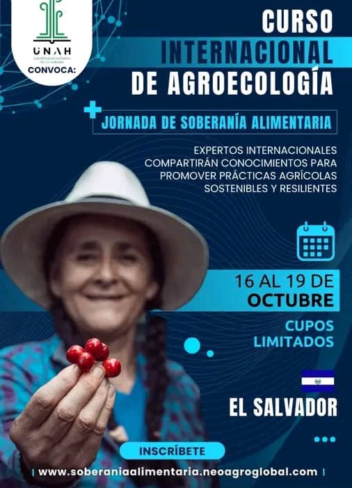 Sesionará Curso Internacional de Agroecología y Jornada de Soberanía Alimentaria 2024. Foto: Radio Camoa