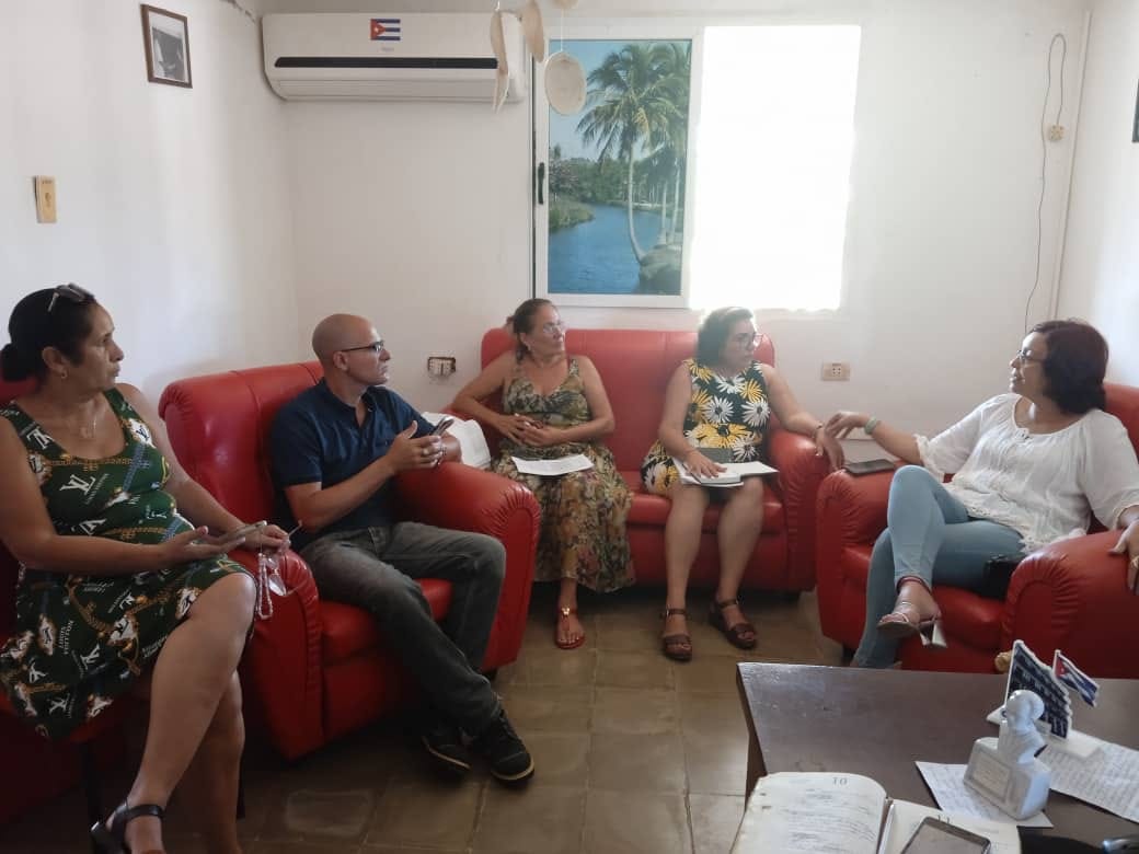 Diputados por Melena del Sur intercambian con directivos del territorio previo al proceso de rendición de cuenta.