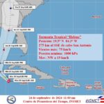 Emite Estado Mayor de la Defensa Civil de Cuba Nota de Alerta Temprana