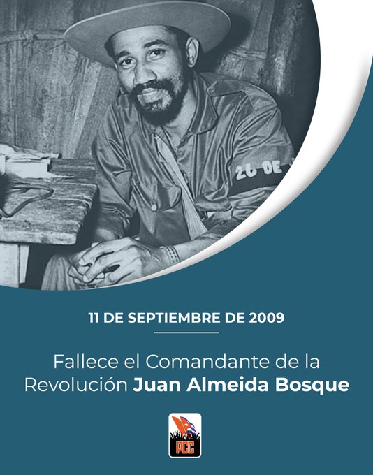 Cuba recuerda al Comandante Juan Almeida