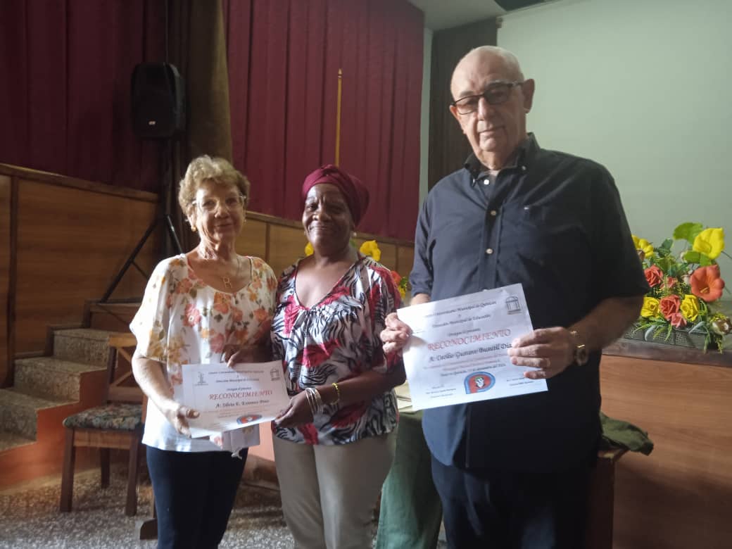 Primer encuentro municipal de Alfabetizadores en Quivicán