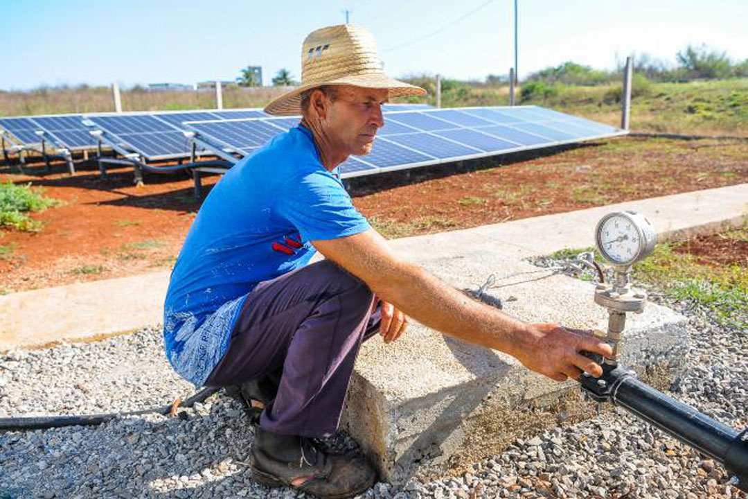 Instalarán en Mayabeque equipos de bombeo con energía solar fotovoltaica.