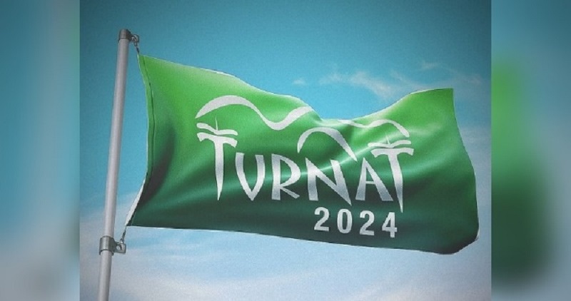 La bandera del turismo de naturaleza en Cuba. Foto: Prensa Latina