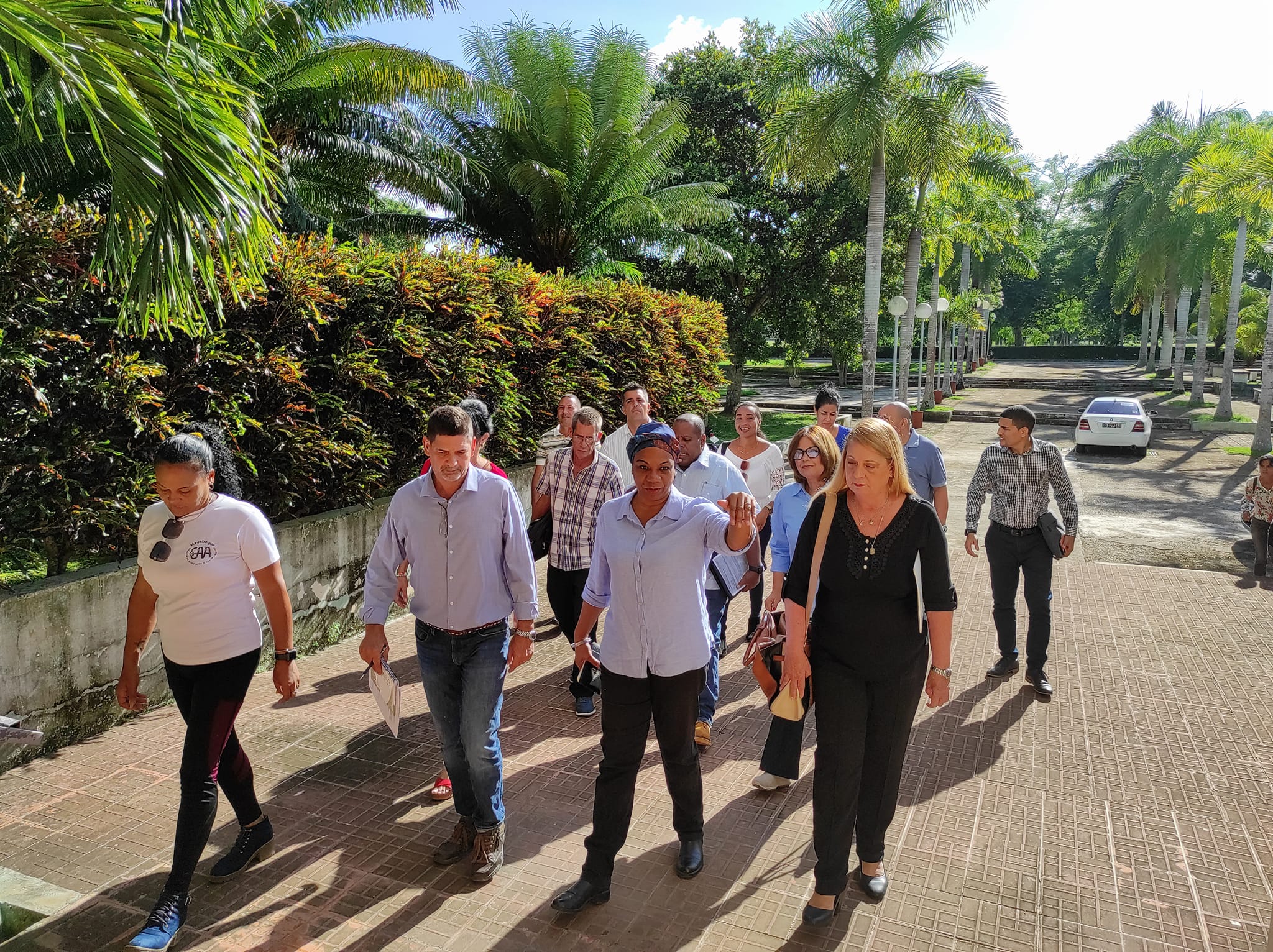 Vice Primera Ministra, Inés María Chapman, visitó universidad de Mayabeque.
