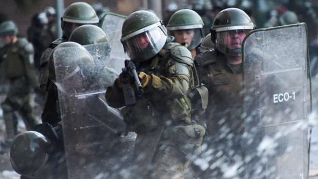 Altos mandos de Carabineros de Chile en proceso por violación de DDHH. Foto: Prensa Latina