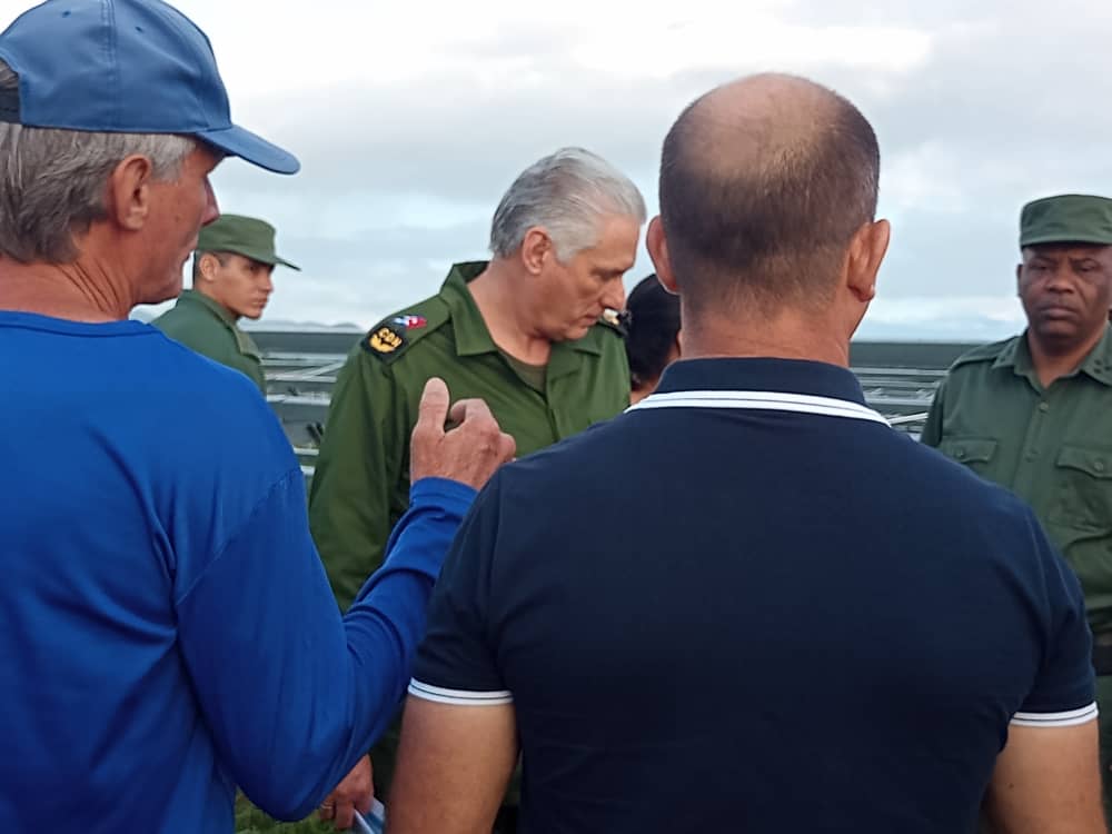 Presidente de Cuba evalúa instalación de un nuevo Parque Solar en Artemisa