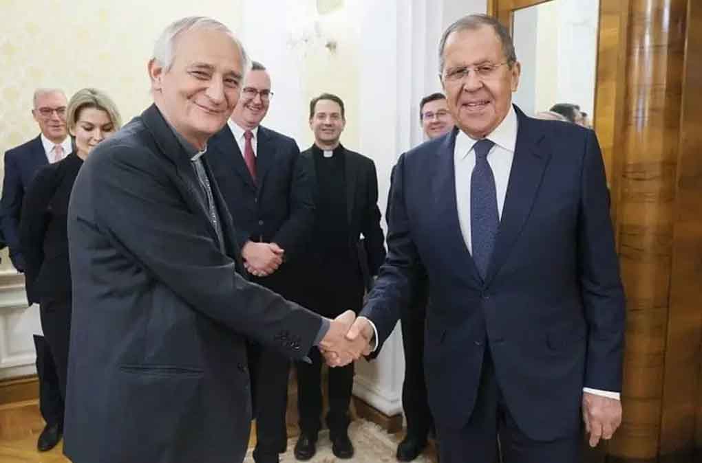 Lavrov y enviado del papa Francisco debaten cooperación humanitaria