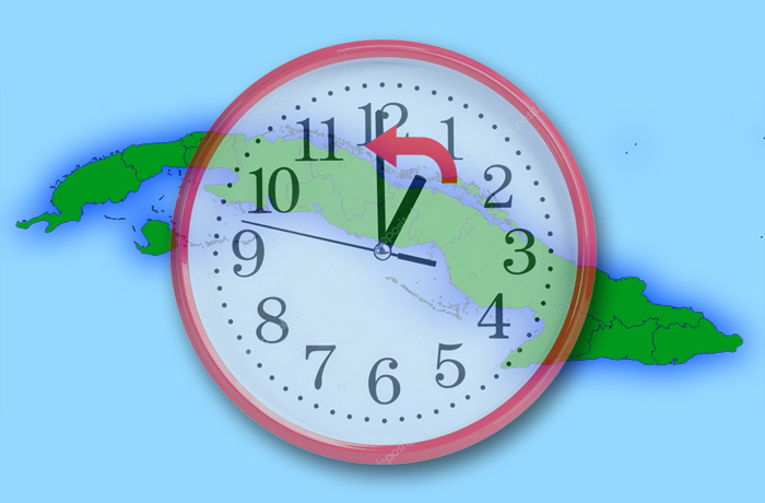 Regresa Cuba al horario normal.