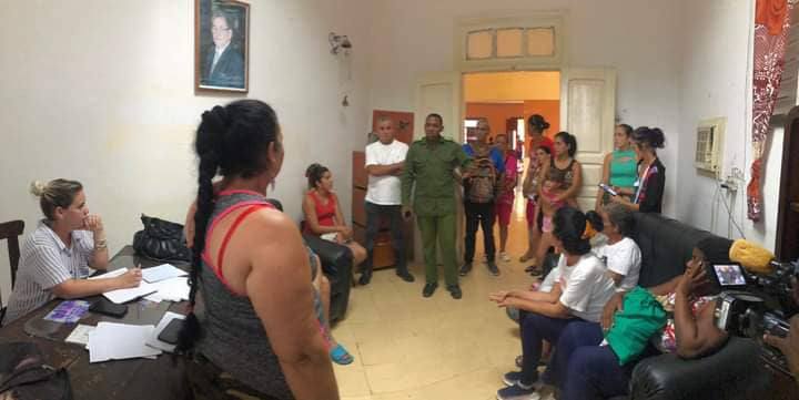 Accionan en Melena del Sur ante situación climatológica.