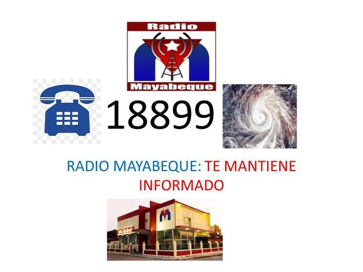 Los mayabequenses preparados y alertas ante el paso del huracán Rafael con una programación especial las 24 horas y ahora también puedes encontrar nuestra señal marcando el teléfono 18899. Somos tu emisora amiga.