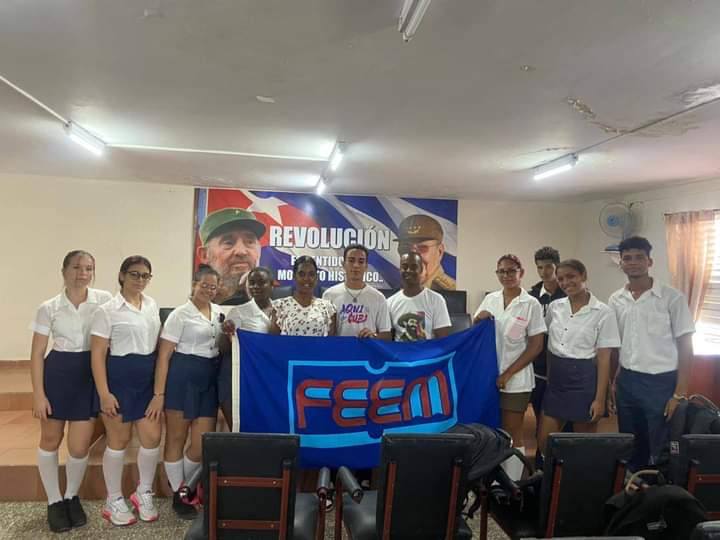 Realizan en Mayabeque Consejos Municipales de la Federación de Estudiantes de la Enseñanza Media.