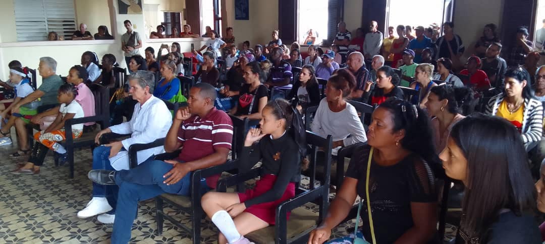 Rinden homenaje a Fidel Castro Ruz en Melena el Sur.