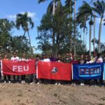 Participaron en tarea de impacto jóvenes de la Universidad Agraria de La Habana