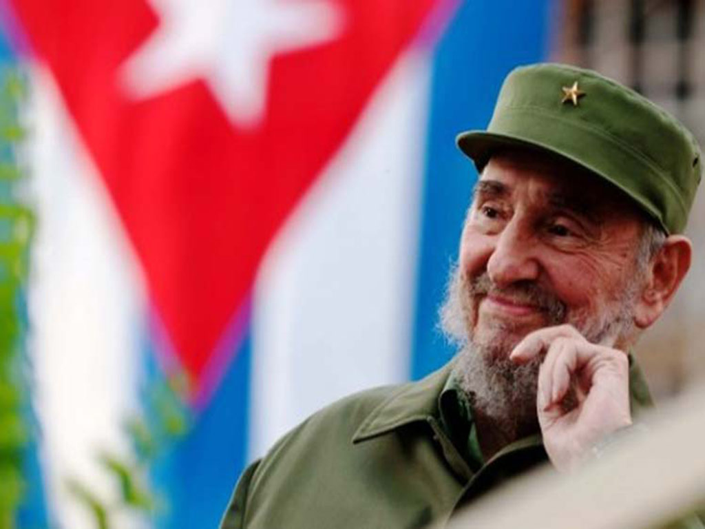 Líder histórico de la Revolución, Fidel Castro. Foto: Prensa Latina