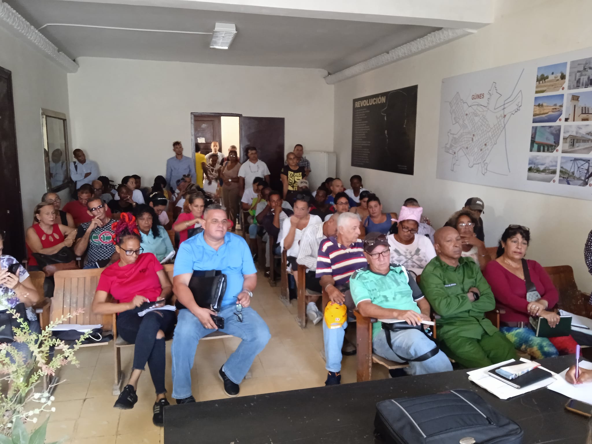 Adoptan medidas en Güines ante la amenaza de evento meteorológico.