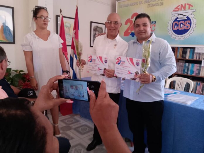 Electos delegados de Mayabeque a vigésimo segundo Congreso de la Central de Trabajadores de Cuba.