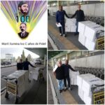 Llega a Mayabeque donación médica del proyecto Martí ilumina los C años de Fidel