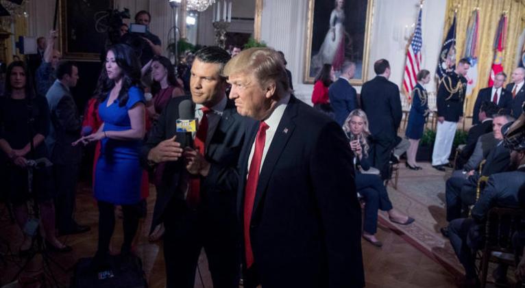 El nominado de Trump para dirigir el Departamento de Defensa fue acusado de agresión sexual en 2017