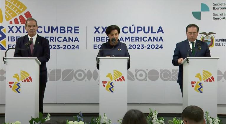 Cumbre Iberoamericana cierra en Ecuador con declaración sin consenso