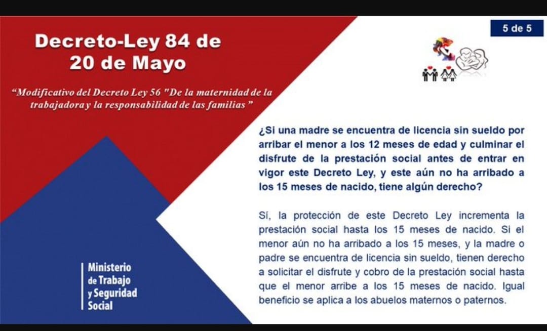 Benefician con la seguridad social a más de 60 madres de Jaruco