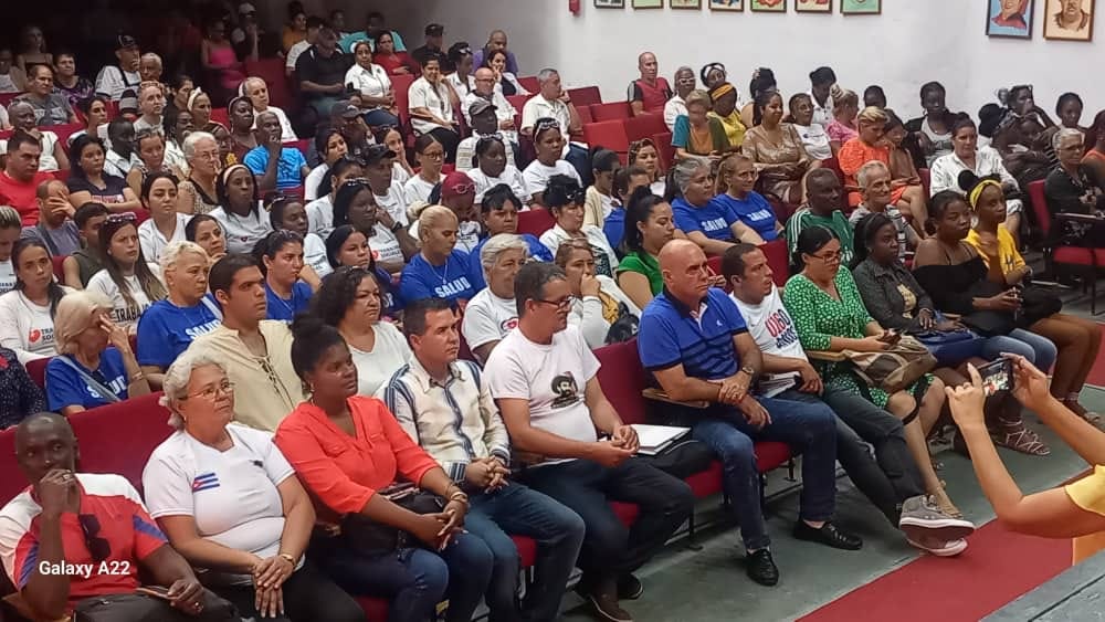 Efectúan gala política-cultural en Güines por el aniversario 66 del Triunfo de la Revolución.
