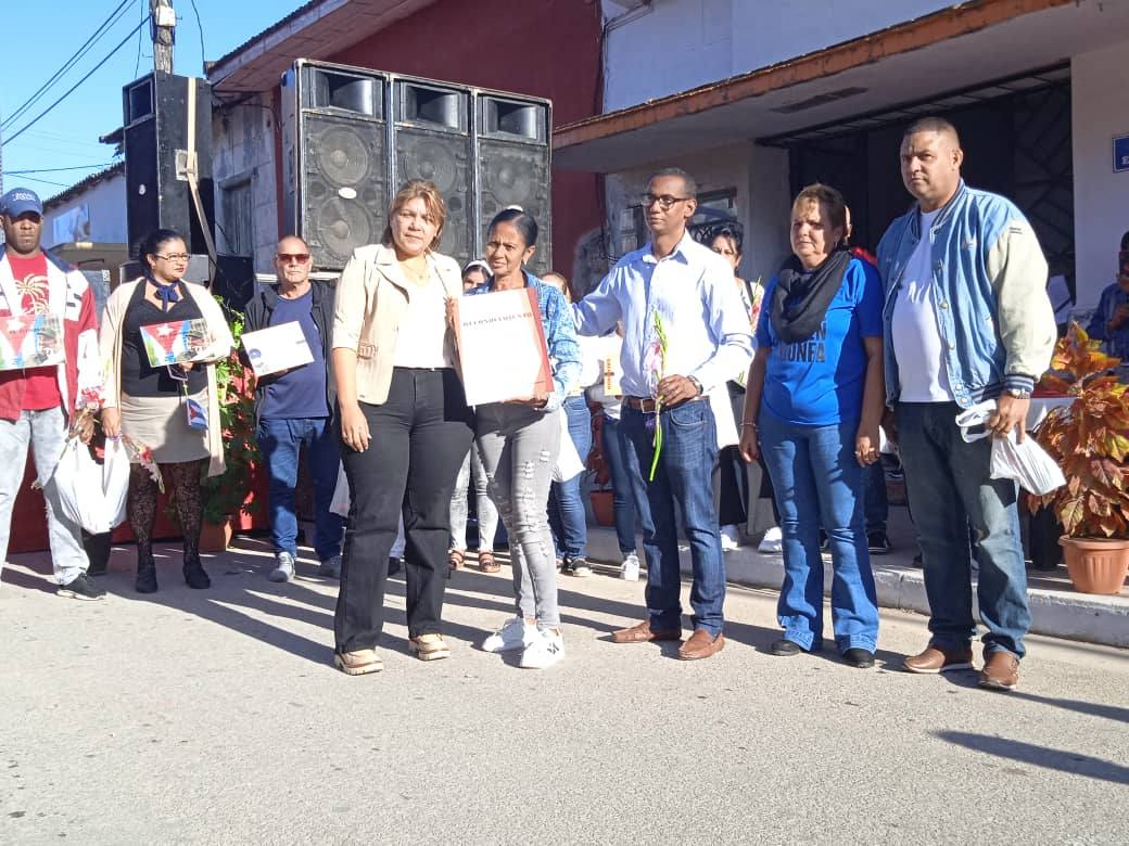 Reconoce Jaruco colectivos destacados en el 66 aniversario de la Revolución