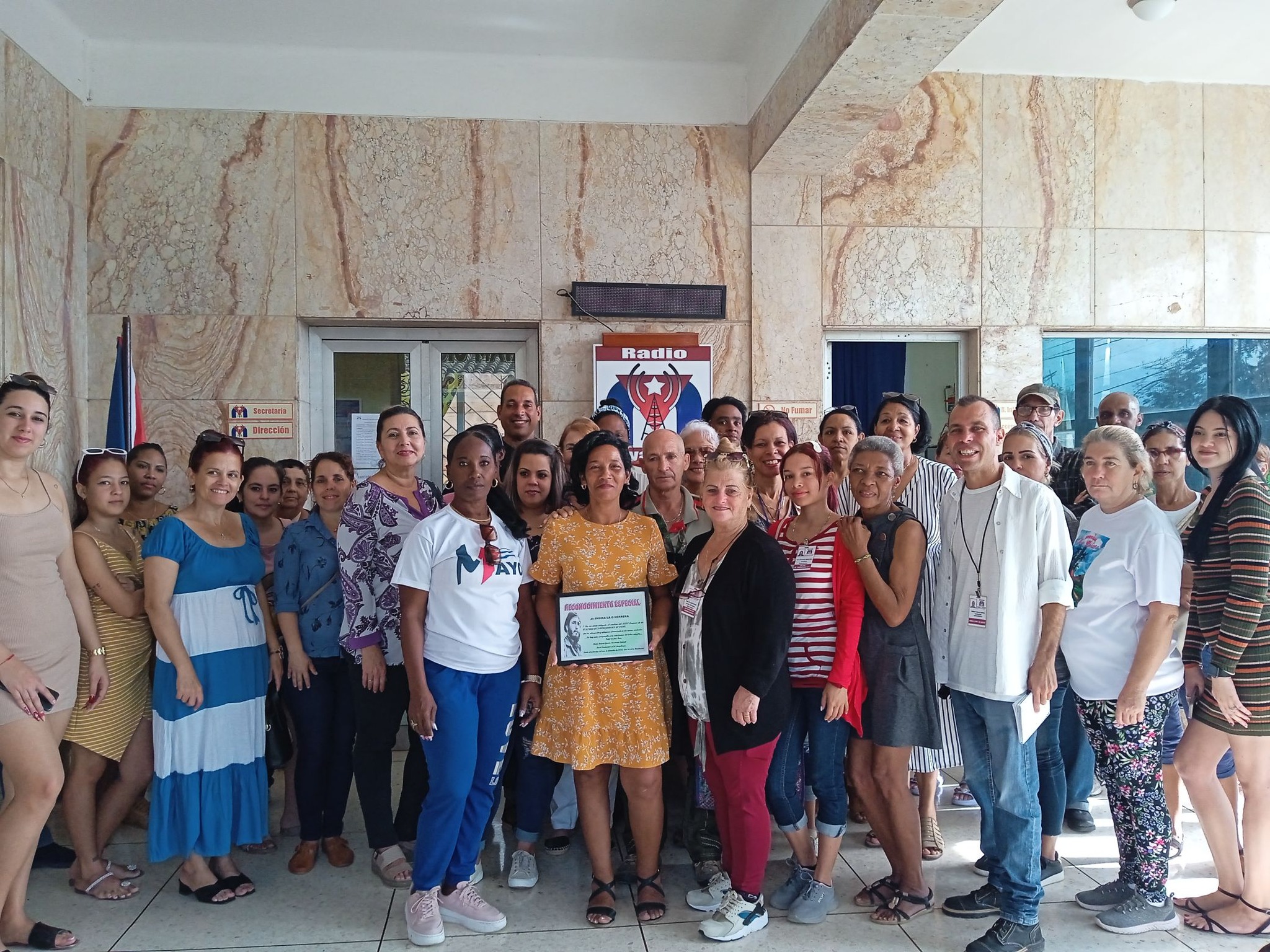 Eligen en Radio Mayabeque a delegada directa a XXII Congreso de la CTC
