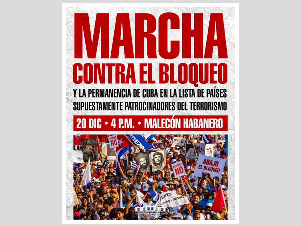 Cuba exige cese de política de máxima presión de EEUU. Foto: Prensa Latina
