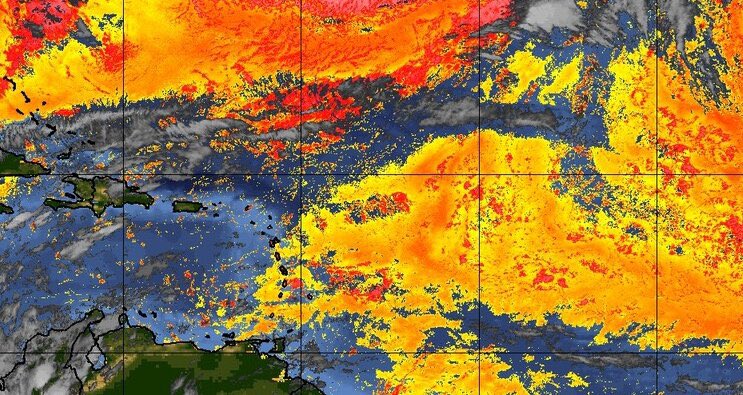 Polvo del Sahara afecta los cielos del Caribe.