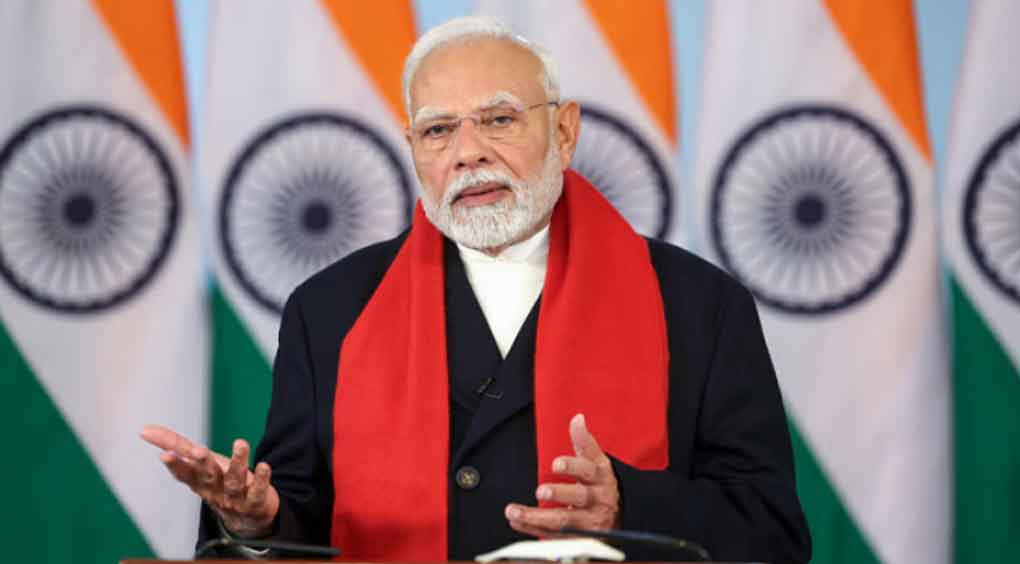 Mensaje de unidad en último programa radial de Narendra Modi en 2024. Foto: Prensa Latina
