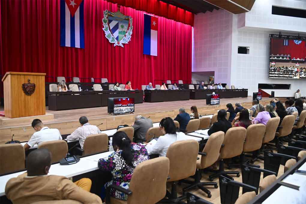 Participa Díaz-Canel en sesiones del Parlamento cubano
