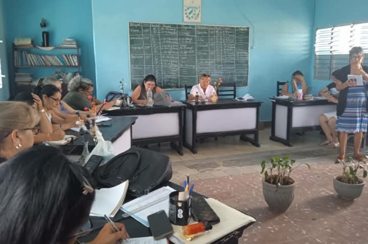 Superación de los docentes en el quehacer de Jaruco en 2024. Foto: Radio Jaruco