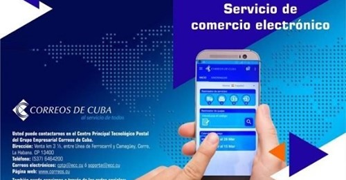 Nota informativa de Correos de Cuba