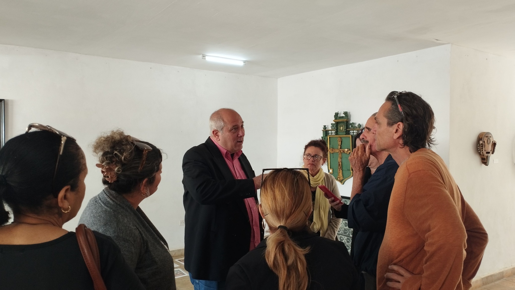 Ministro de Cultura visitó instituciones de Melena del Sur .
