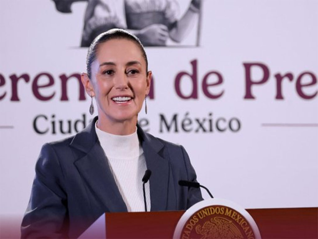 Presidenta de México presenta informe por 100 días de gobierno