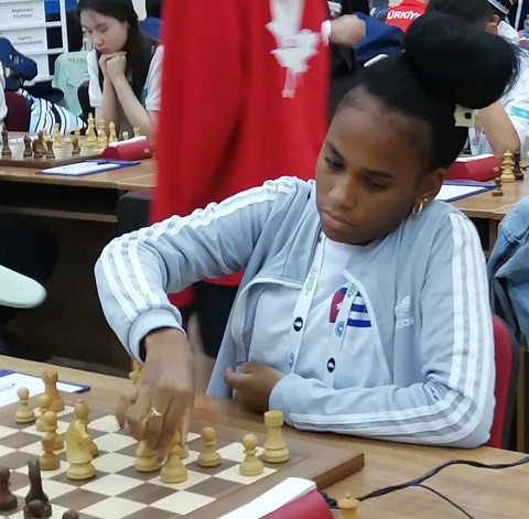 Participará Gretel Caballero en el Campeonato Nacional Femenino de ajedrez. Foto: Archivo