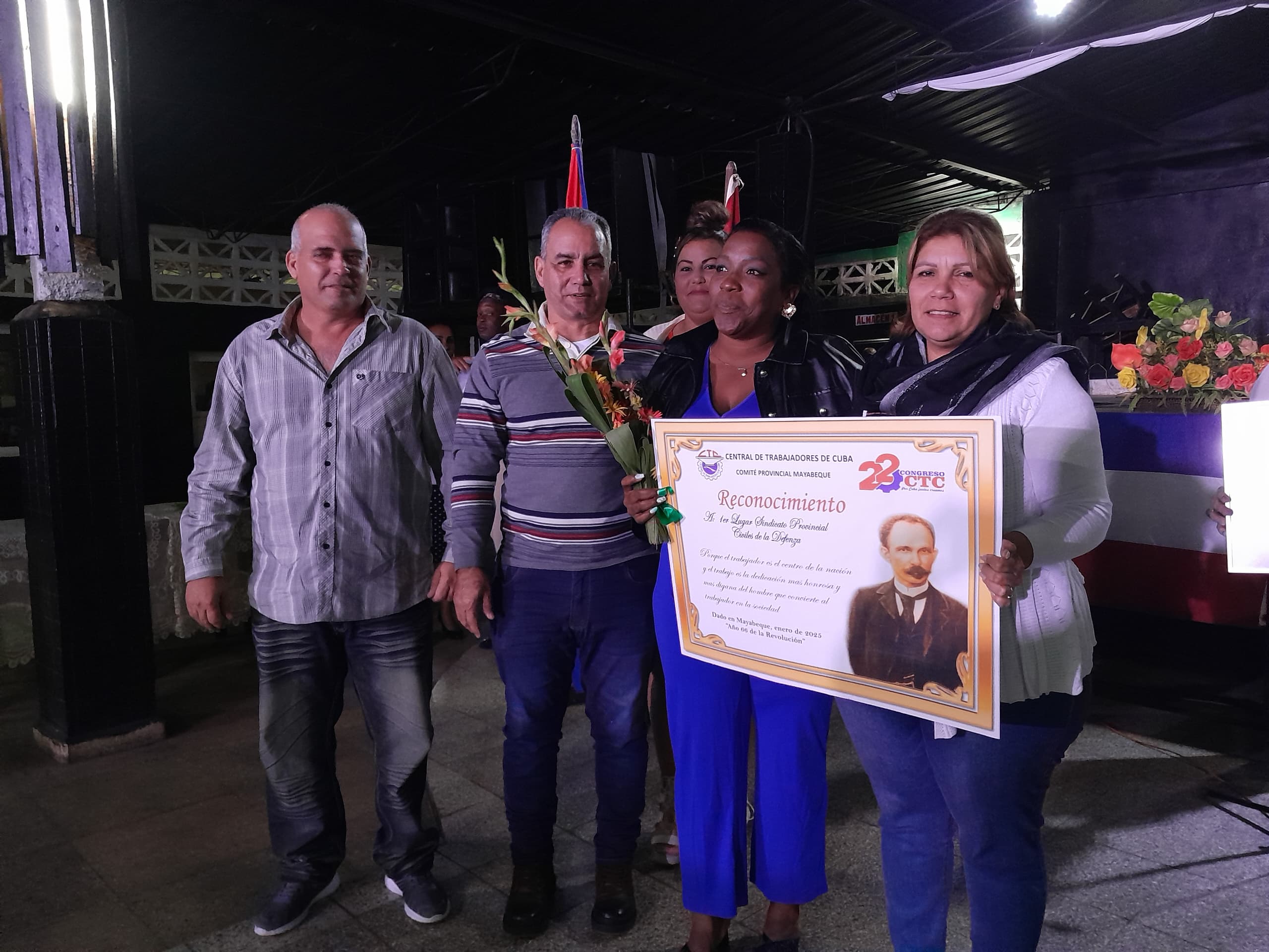 Celebran en Mayabeque aniversario de la Central de Trabajadores de Cuba