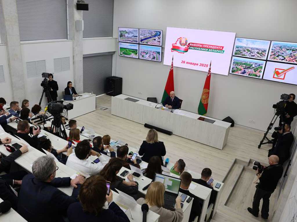 Belarús realiza elecciones para su pueblo, asegura Lukashenko. Foto: Prensa Latina