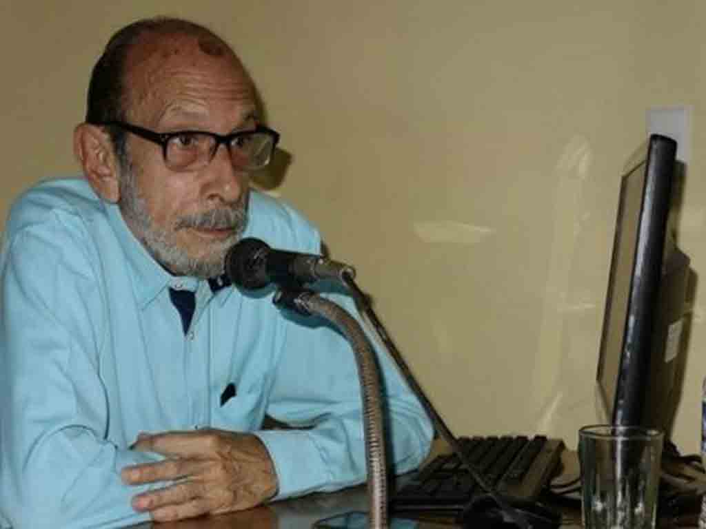 Catedrático e investigador cubano José Luís Perelló. Foto: Prensa Latina