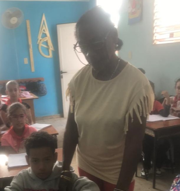 Si volviera a nacer fuera nuevamente maestra. Foto: Elsa Gómez