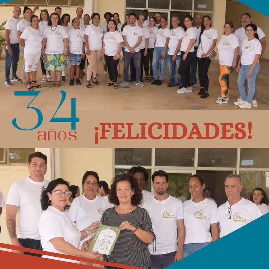 Aniversario 34 del Departamento de Producción del Centro Nacional de Sanidad Agropecuaria