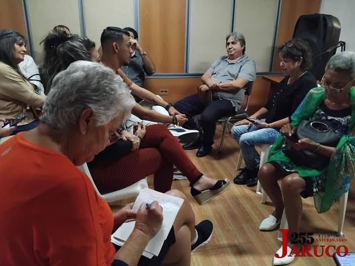 Intercambia Presidente del Instituto de Información y Comunicación Social con radialistas de Jaruco