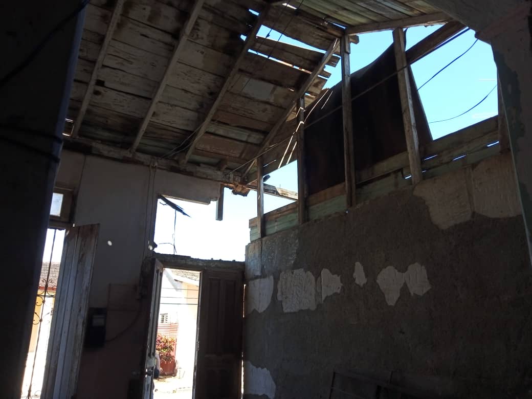 Evalúan afectaciones tras paso de Tornado F1 por el municipio de Nueva Paz