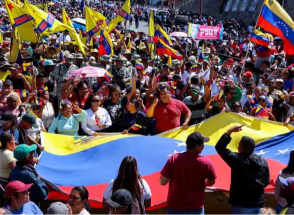 Pueblo de Venezuela conmemora 36 años de rebelión popular. Foto: Prensa Latina
