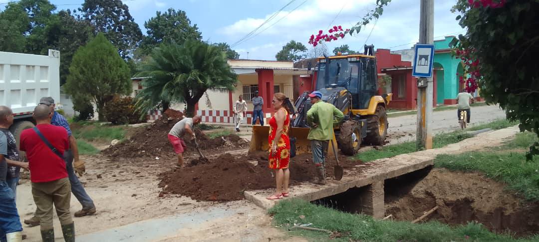 Tramitan planteamientos de la población en Melena del Sur.
