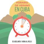 Regirá en Cuba el horario de verano