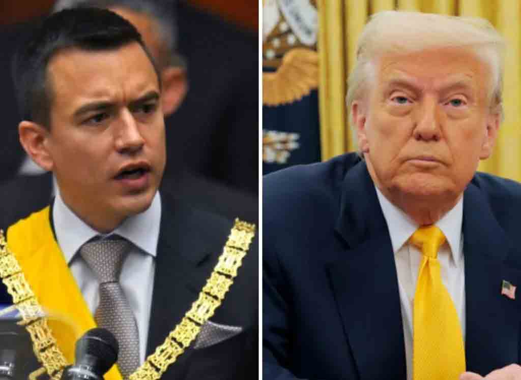 Trump recibirá a presidente de Ecuador en Mar-a-Lago