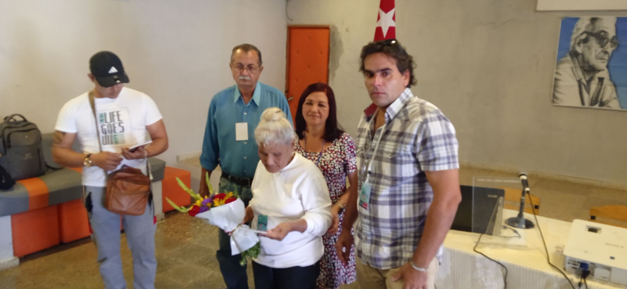 Homenaje a Dania Margarita Valle Turró en la Feria del Libro en Mayabeque