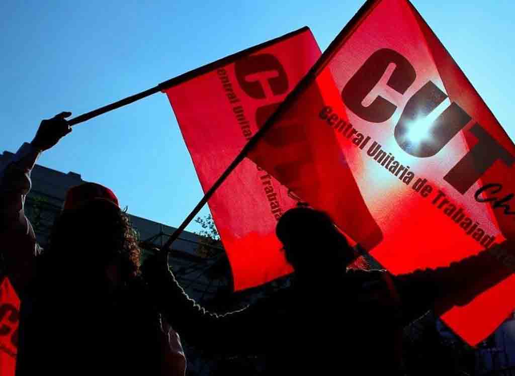 Paro nacional en Chile en demanda de mejoras laborales y sociales. Foto: Prensa Latina