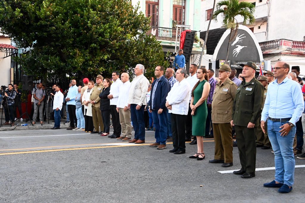 Presidió Díaz-Canel acto por declaración del socialismo en Cuba. Foto: Prensa Latina